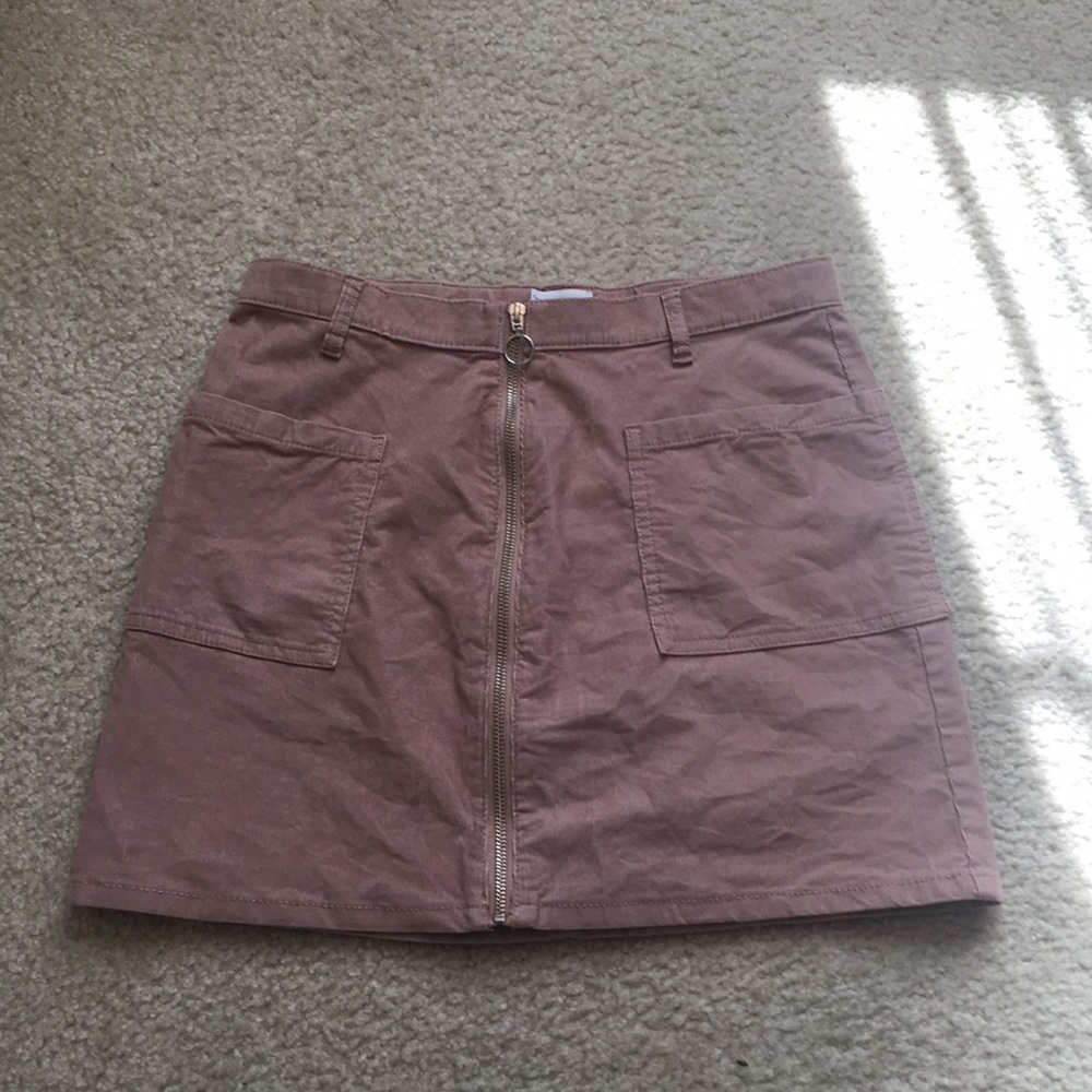 Mauve skirt